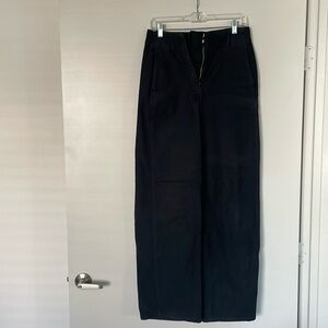 Wilfred Free Wide Leg , High-waisted Black Pants